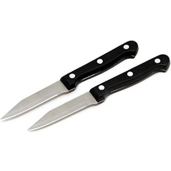 PAIRING KNIFE, STAINLESS STEEL, ABS HANDLE, 31/2" (24/CT)