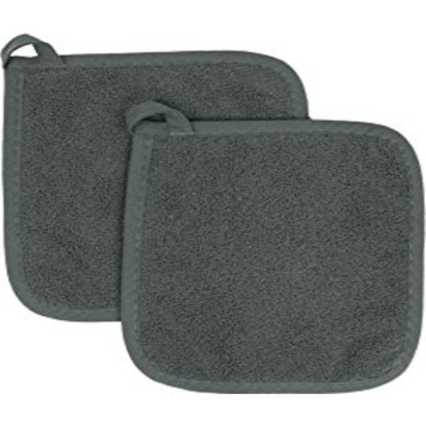 RITZ ROYALE POT HOLDER, 8.25X8.5, 1.46LB, GRAPHITE (18DZ/CS)
