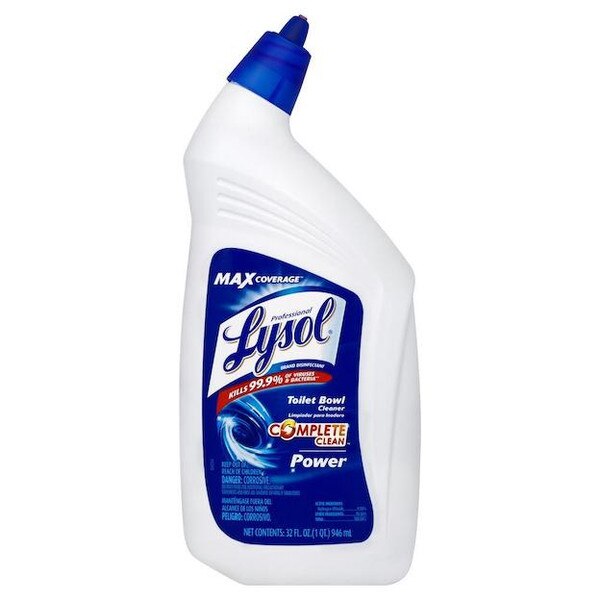 (RAC74278CT) LYSOL DISINFECTANT TOILET BOWL CLEANER, 32OZ (12/CS)