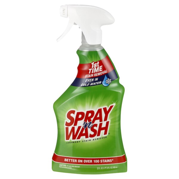RB SPRAY 'N WASH STAIN REMOVER, 22OZ (12/CS)