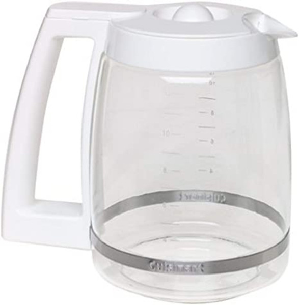 12 Cup Replacement Carafe - Glass - White